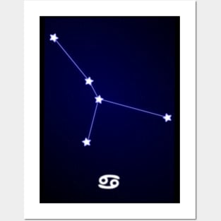 Cancer Constellation Posters and Art